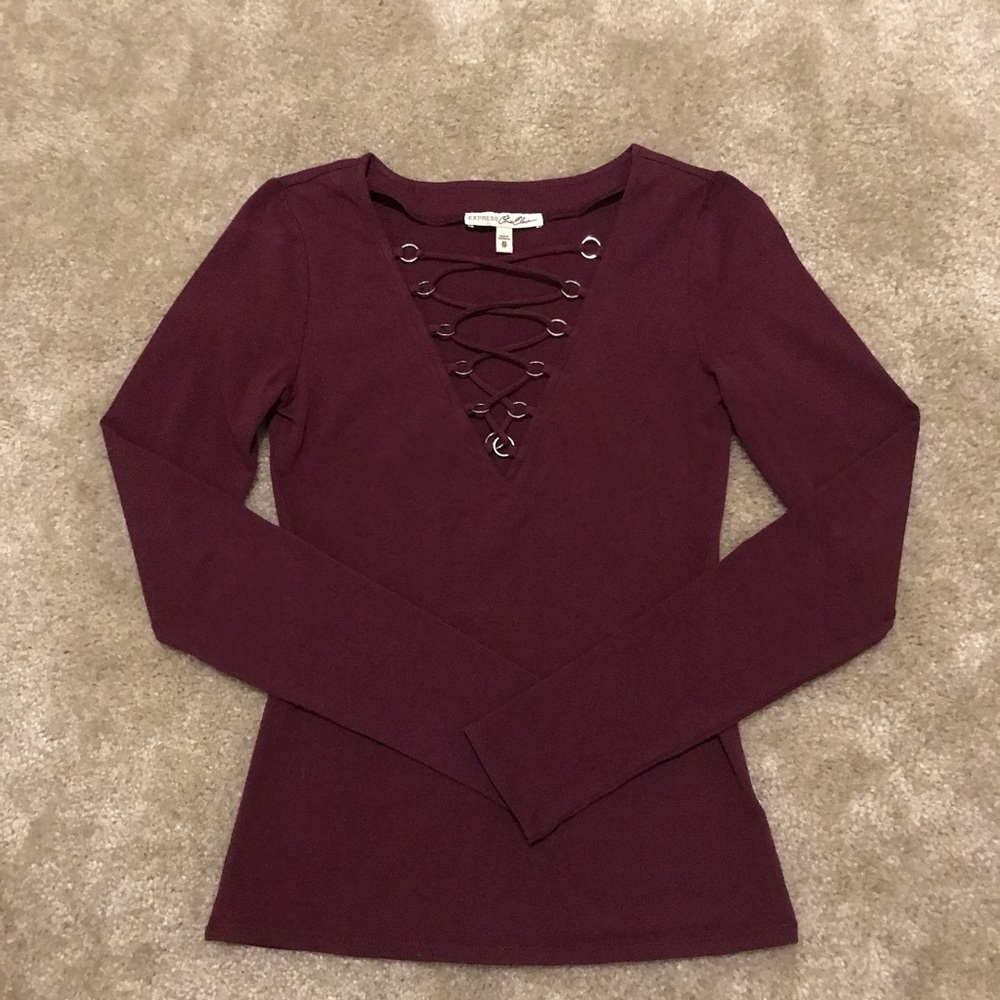 Lace Up Shirt